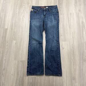 Cinch Ian Jeans Men's 30x32 Blue Stretch Bootcut Denim Rodeo Cowboy Western